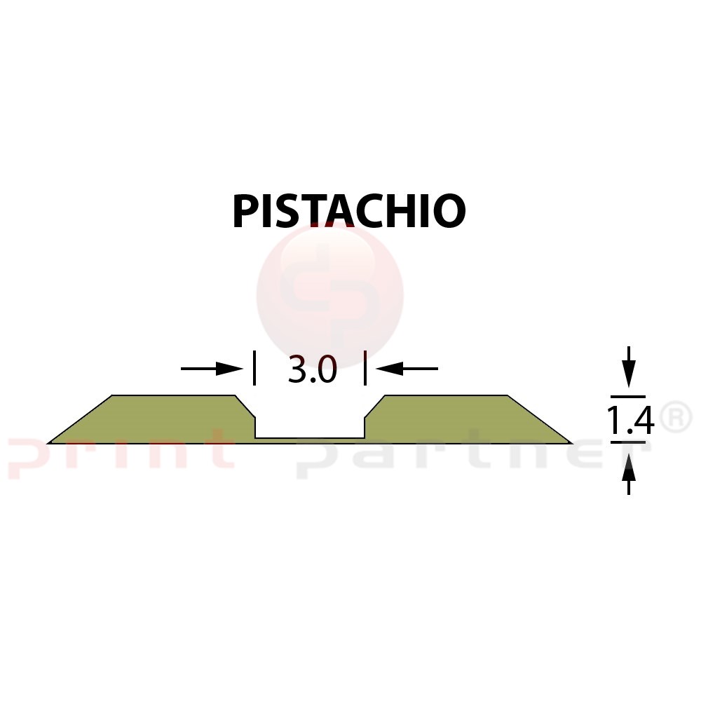 Linear Crease Matrix 3,0x1,40mm PISTACHIO -25m