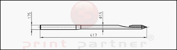 Hook Needle for Aster/Smyth - 10 pcs.