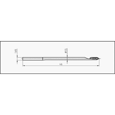 Hook Needle for Müller Martini - 10 pcs.