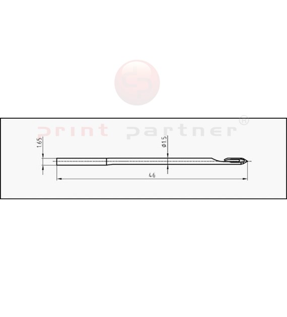 Hook Needle for Müller Martini - 10 pcs.