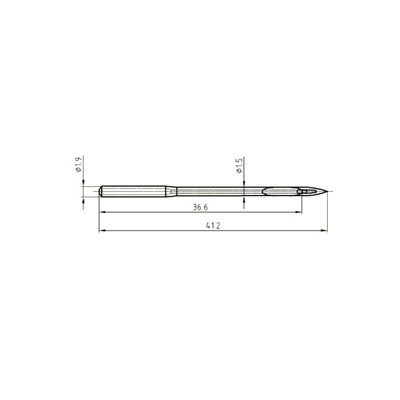 Sewing Needles 48 for Brehmer - 10 pcs.