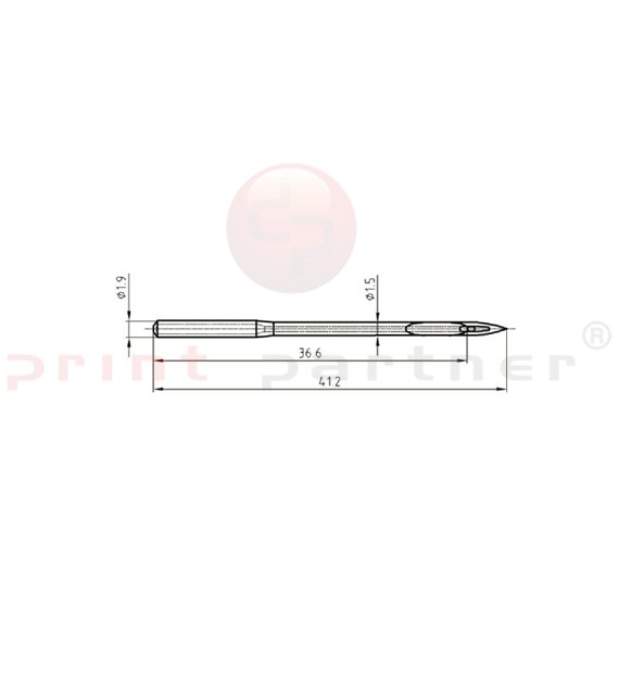 Sewing Needles 48 for Brehmer - 10 pcs.