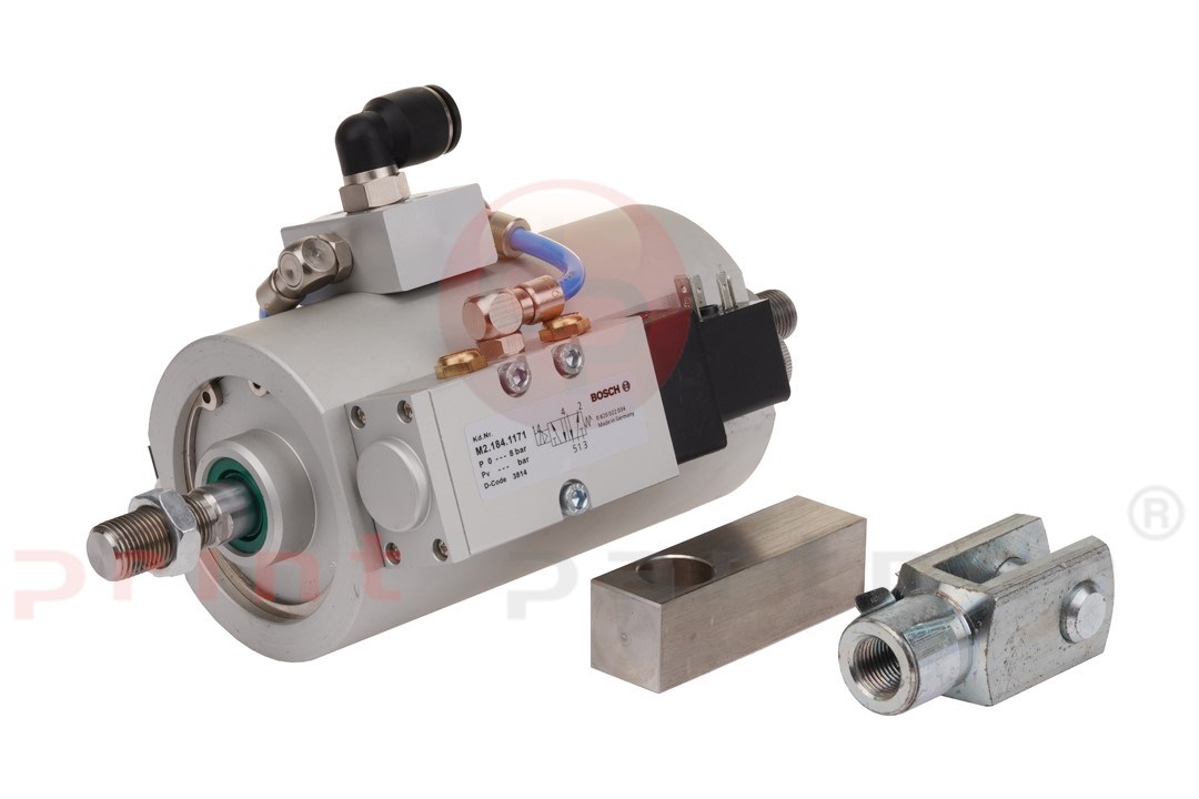 Cylinder/valve unit for Heidelberg