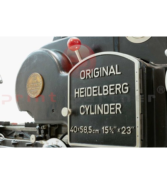 Gripper arm complete for Heidelberg GT Platen