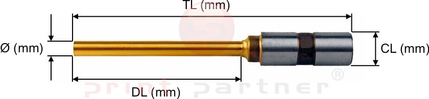 Wiertło Tytanowe 10,0mm CL11 DL52 TL86