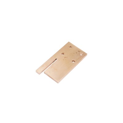 Brass L scraper 4mm for BOBST