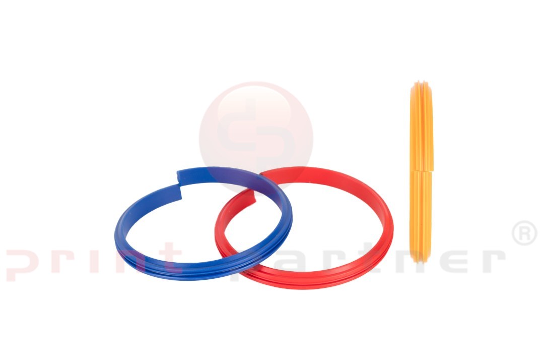Red Tri-Creaser Advance Female Creasing Ring