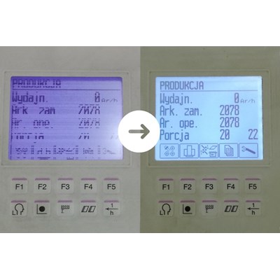 LCD-Bildschirm für Heidelberg Stahlfolder