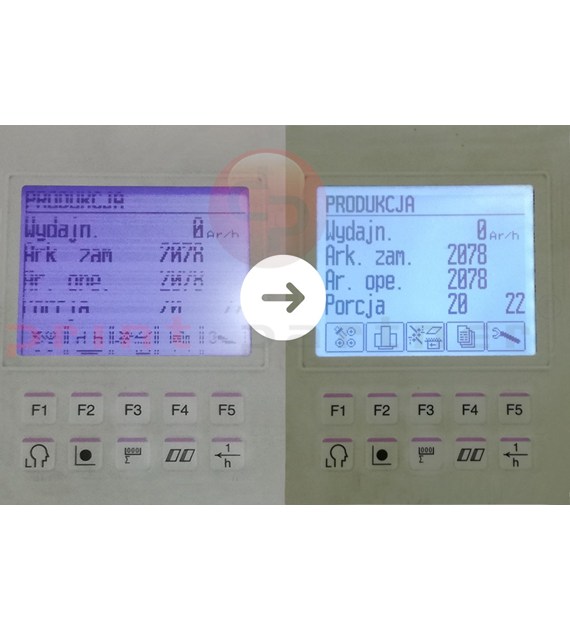 LCD-Bildschirm für Heidelberg Stahlfolder