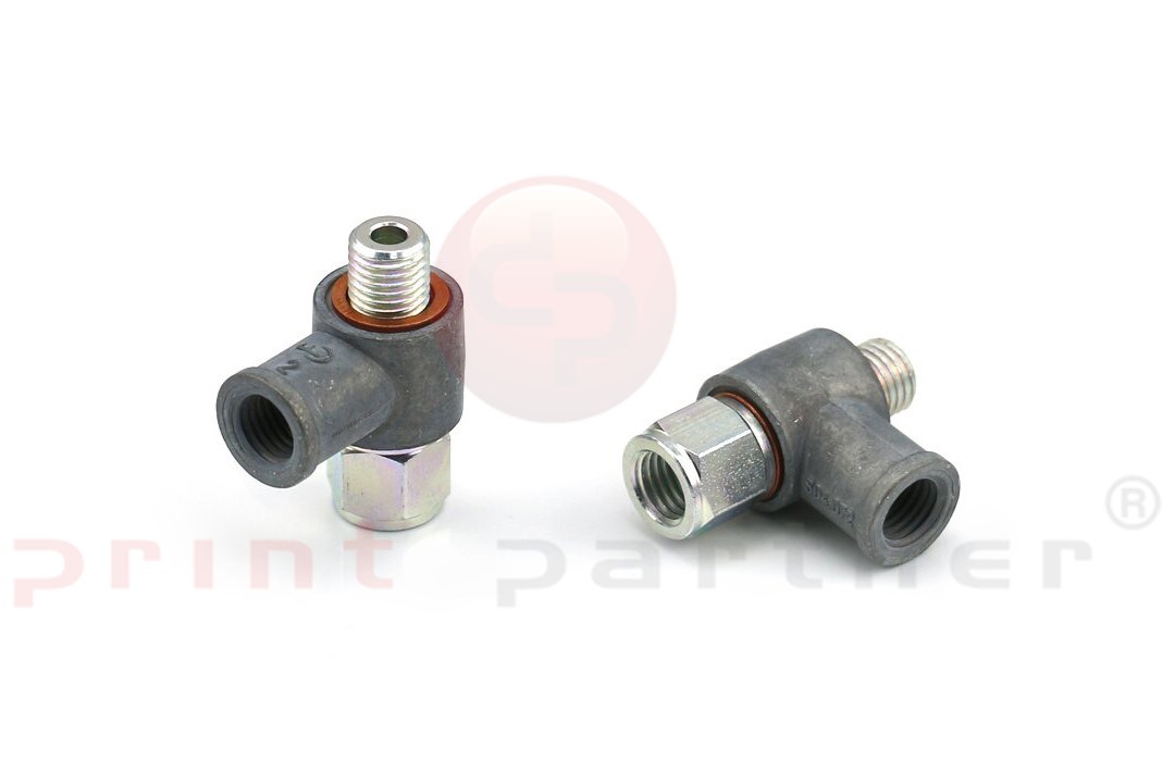 Pivot fitting for Müller Martini