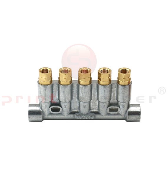 Piston distributor for Müller Martini