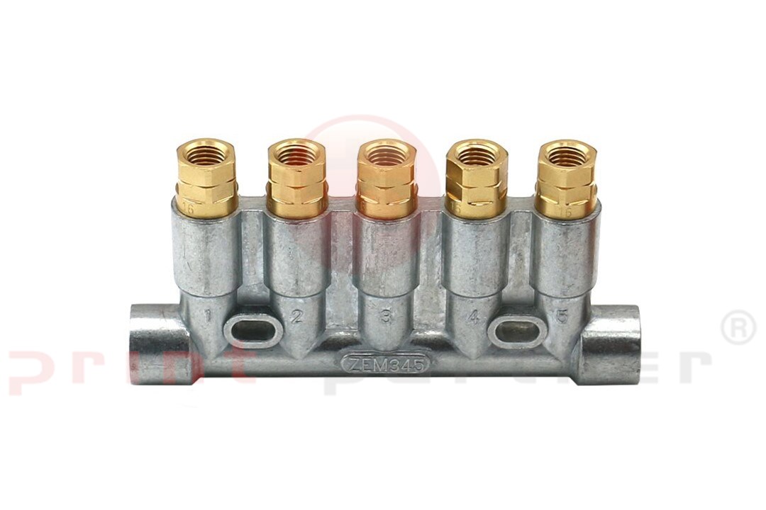 Piston distributor for Müller Martini