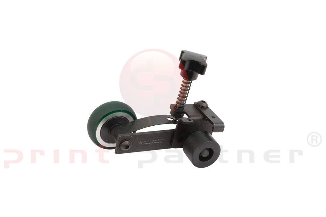 Guide roller assembly for KBA