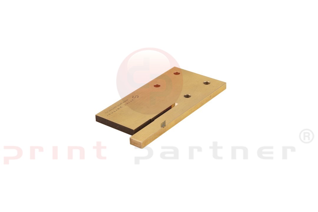 Brass L scraper 3mm for BOBST