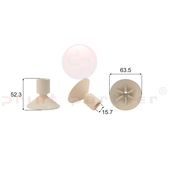 Shaped Rubber Sucker RS/01084