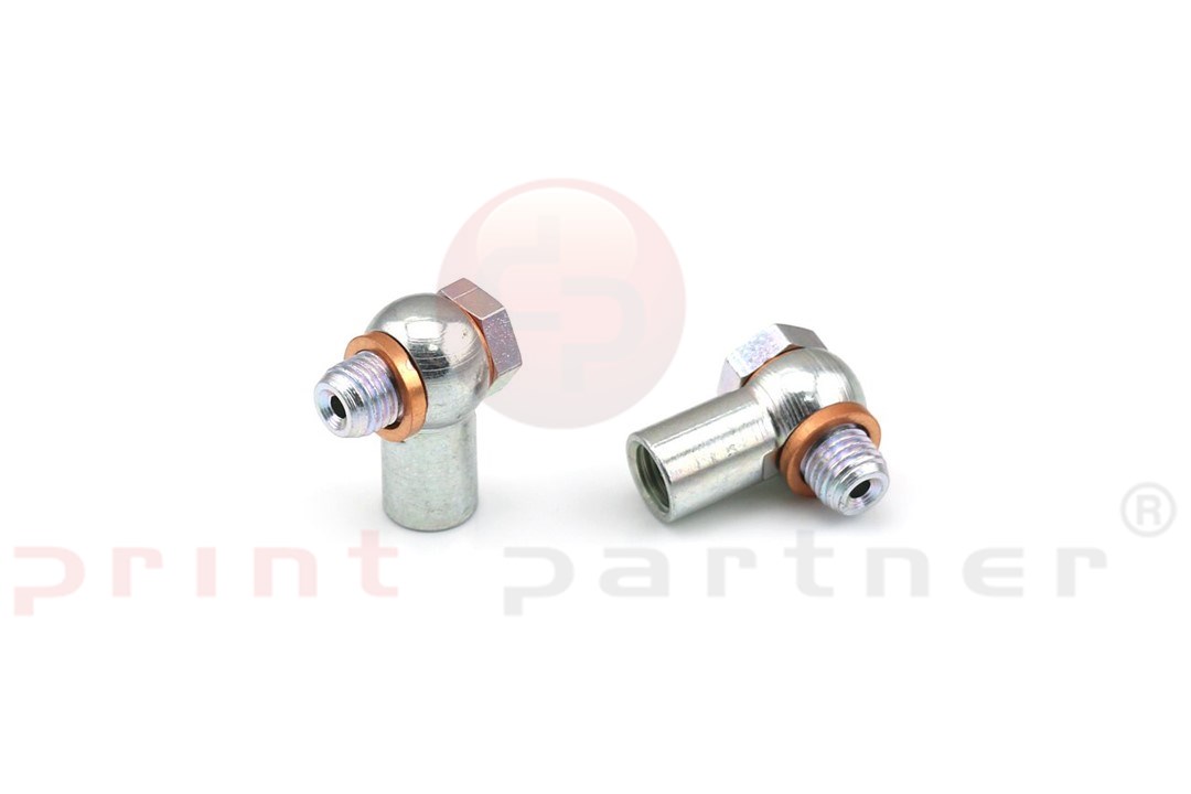 Swivelling screw-fitting for Heidelberg