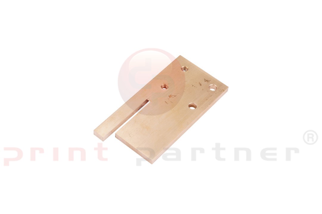 Brass L scraper 5mm for BOBST