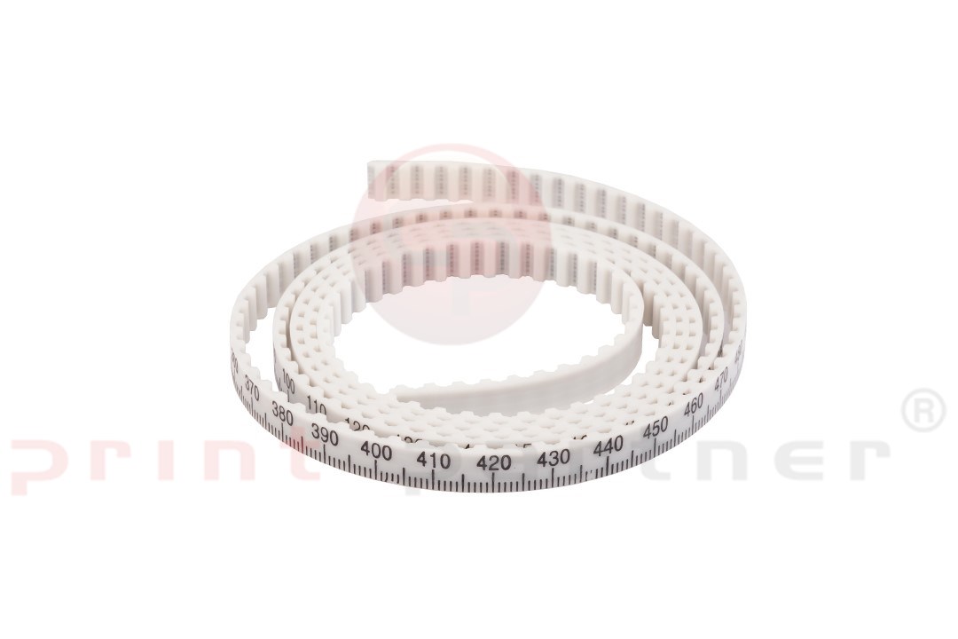 Timing belt with scale „mm“ for MBO