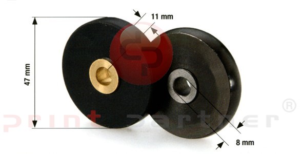 Rolle für Heidelberg (aus Plastik)