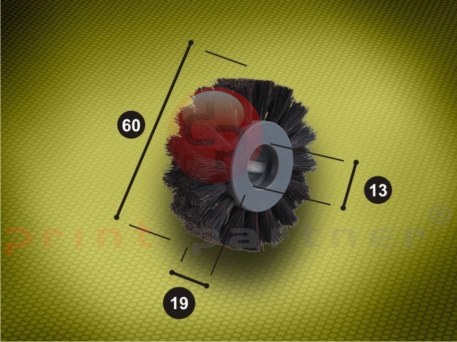 Brush wheel for Aurelia / Omcsa / Redaelli