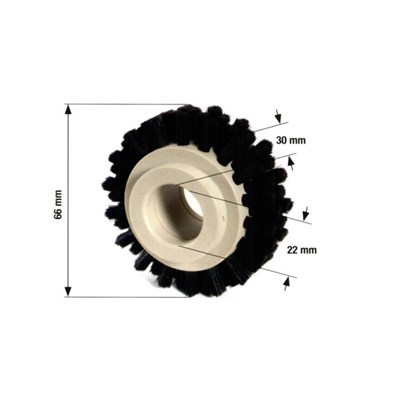 Brush wheel for Planeta