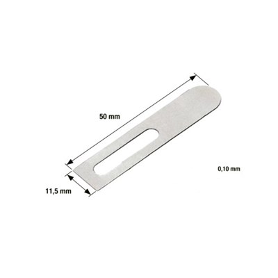Sheet separator 0,10 mm (100 pieces)