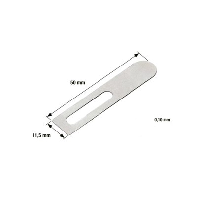 Bogentrenner  0,10 mm (100 Stücke)