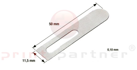 Separator arkuszy 0,10 mm (100 sztuk)