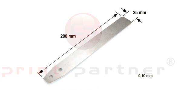 Separator arkuszy 0,10 mm (4 sztuki)