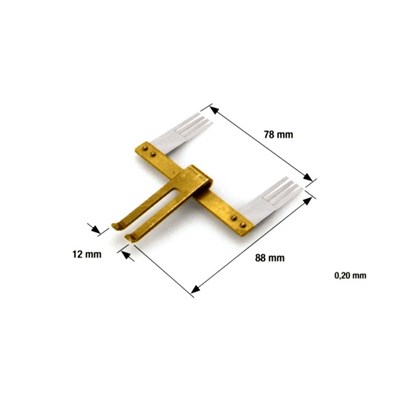 Double sheet separator 0,20 mm