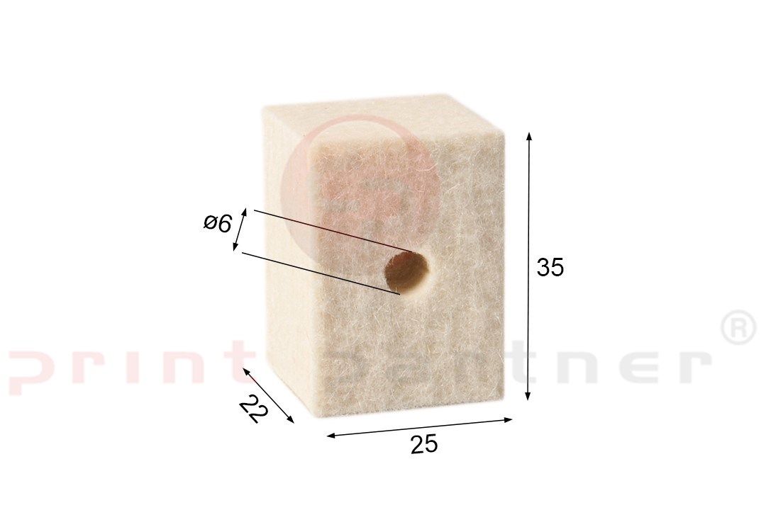Felt for cleaning rings for Mitsubishi (20 pcs.)