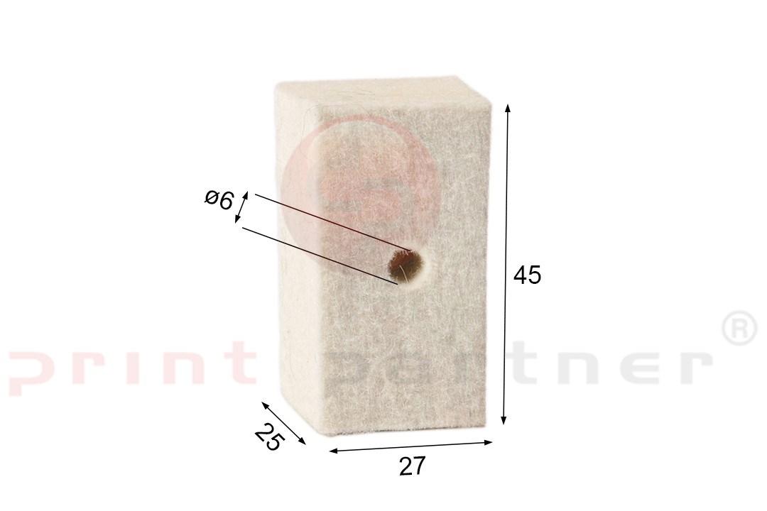 Felt for cleaning rings for Mitsubishi (20 pcs.)