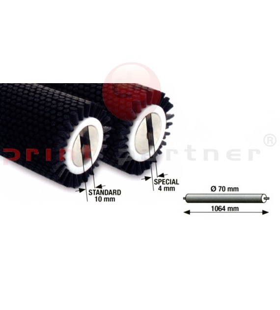 Blanket & cylinder autowash brush