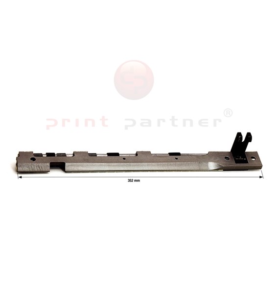 Complete gripper bar for platen  T  26x32