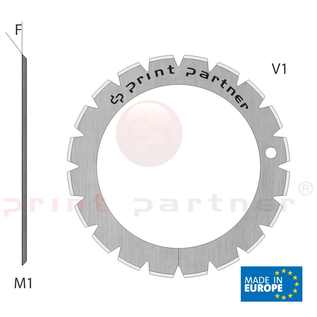 Perforating Knife 68x50x0.5T20SH1V1