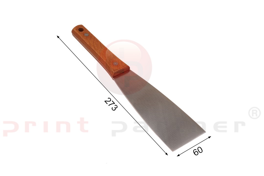 Ink knife (steel) 273x60mm