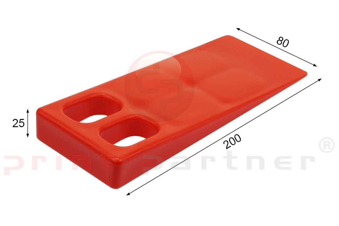 Paper wedge large 200x80x25mm