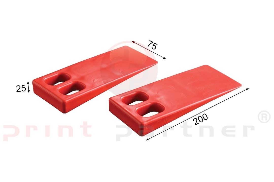 Paper wedges - 2 large