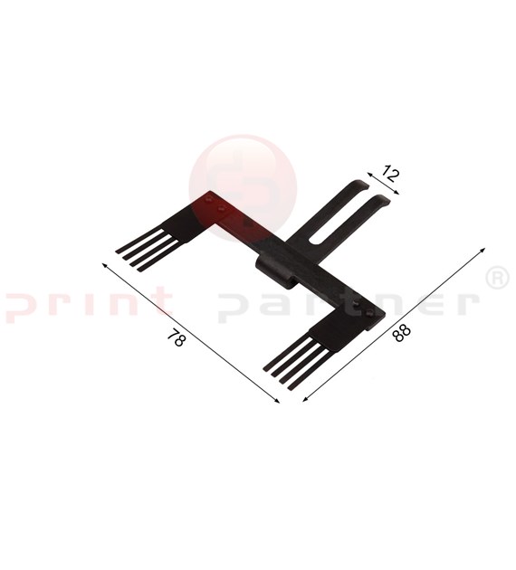 Double sheet separator 0,20 mm