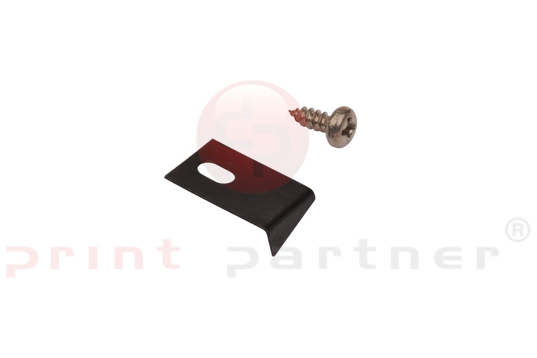 Scraper holder plate complete with screws 2 pcs